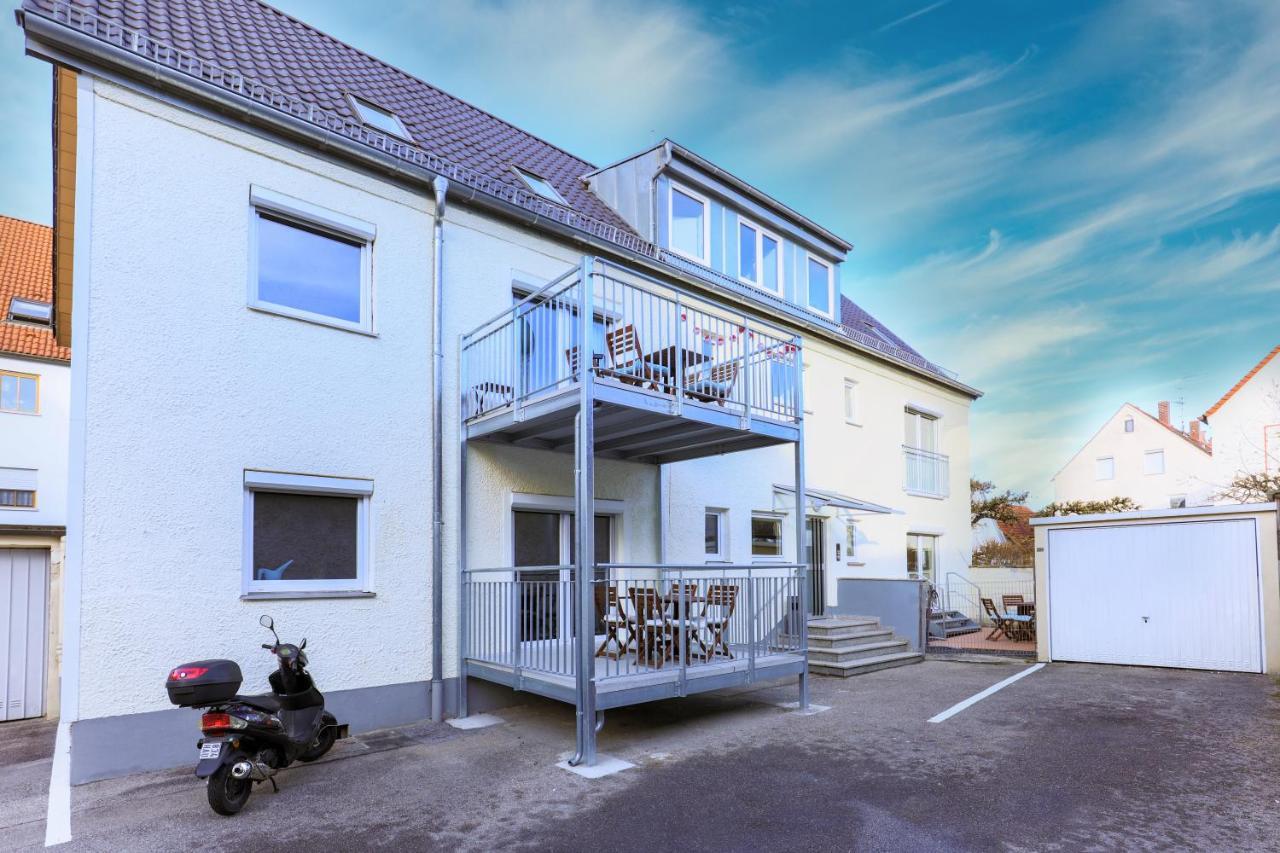 Апартаменты Bright - Beachstyle - Kitchen - Kingbed - Parking - Netflix Аугсбург Экстерьер фото